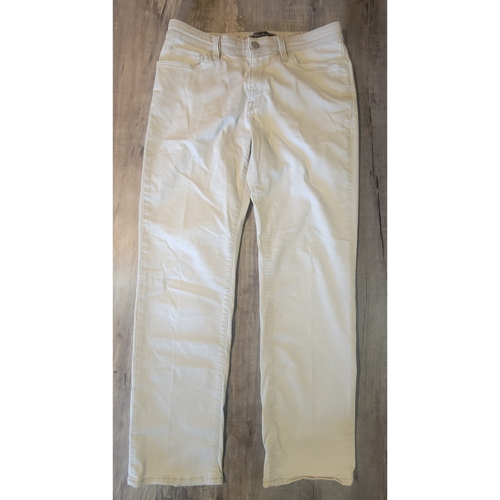 34 Heritage Charisma Comfort Rise Classic Fit Pants 36x32 Light Khaki Tan